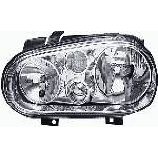 Valeo Far - Sisli Sağ Volkswagen Golf 4 - Kod VAL086750 - OEM 1J1941018K