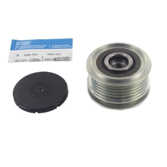 Valeo Alternetör Şarj Dinamo Kasnaği 7pk Vito 447 CDI 626 622 M - Kod VAL588063 - OEM A0009069605 ürün görseli