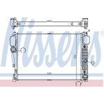 Valeo SU Radyatörü 221 - Kod VAL734447 - OEM A2215002603