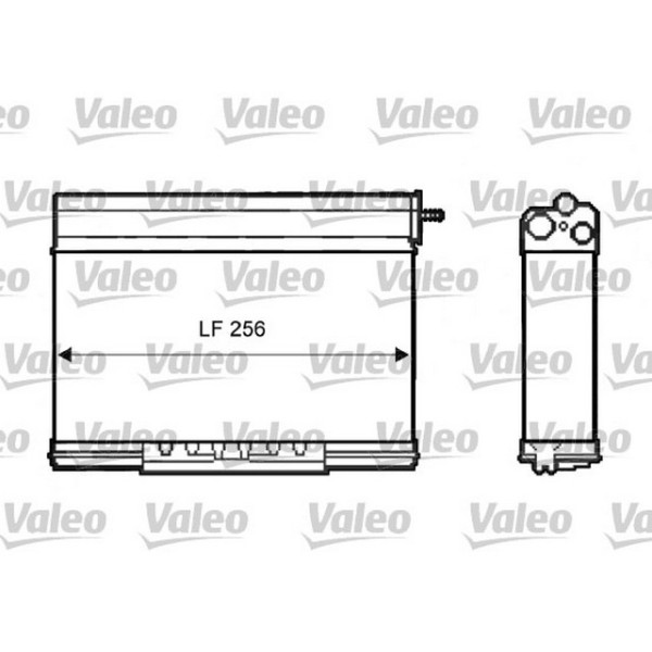 Valeo Kalorifer Radyatörü - Kod VAL812401 - OEM 64119128953