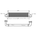 Valeo Interkol Radyatörü E46-83 M47 / N-m57 / N - Kod VAL818715 - OEM 17517793370