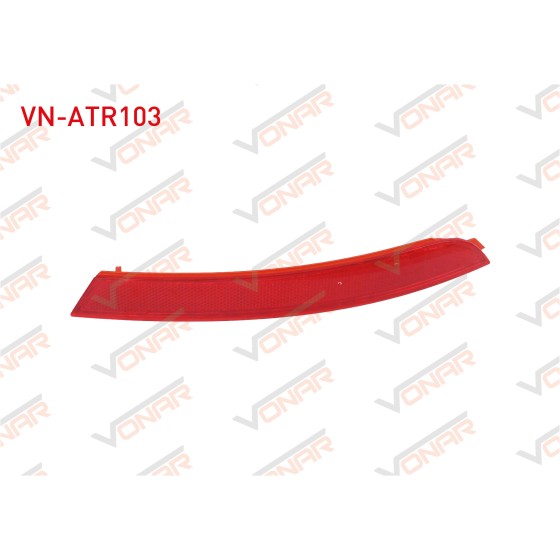 VONAR Arka Tampon - Tampon Reflektoru Sol Seat Leon 2006-2010 - Kod VN-ATR103 - OEM 1P0945105B ürün görseli