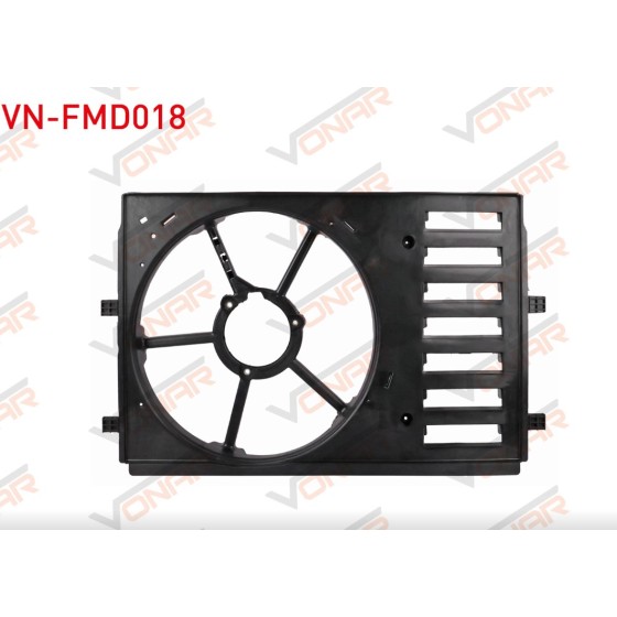 VONAR Fan Davlumbazi Volkswagen Polo 1.6 Audi TDI 2009 - Kod VN-FMD018 - OEM 6R0121207L ürün görseli