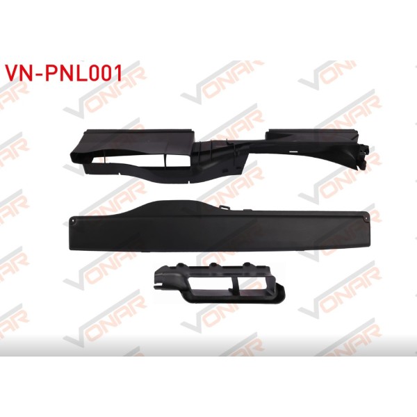 VONAR Panel Havalandirma ON Set (3 Parca) Dizel Volkswagen Golf Vii / A3 2013-2017 - Kod VN-PNL001 - OEM 5Q0129254B