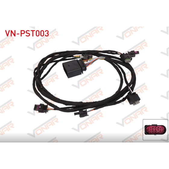 VONAR Sensör - Park Sensor Tesisati 14 Pin Soket 11 Pin Dolu Volkswagen Passat 2018 - Kod VN-PST003 - OEM 3G0971095GE ürün görseli