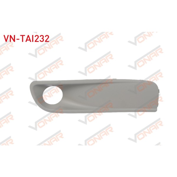 VONAR Tampon - Izgara Sisli Astarli Sag Volkswagen Transporter V 2003-2015 - Kod VN-TAI232 - OEM 7H5807490