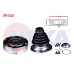 VEKA Aks Kafası - Sol-sag ON IC Volkswagen Caddy Iii (2ka, 2kh, 2ca, 2ch) 1.9 Audi TDI Freze Dis 33 Uzunluk 32 Mm 2004-2010 - Kod VW-5061 - OEM 191498103C