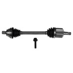 VEKA Komple Aks Sol ON Volkswagen Golf VI (5k1) 1.6i A-t Uzunluk 587.5mm 2008-2013 - Kod VW-8024 - OEM 1K0407271CQ