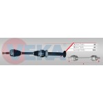 VEKA Komple Aks Sağ ÖN T6 2.0 Audi TDI M-t Uzunluk 883mm 2015 - Kod VW-8032 - OEM 7E0407276S