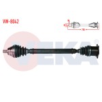 VEKA Komple Aks Sag ON Volkswagen Golf V (1k1) 2.0 Audi TDI A-t Cift Kavrama 6 Ileri Bma, Bmp Uzunluk 755mm 2003-2009 - Kod VW-8042 - OEM 1K0407272DQ