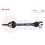 VEKA Komple Aks Sol ON Volkswagen Polo (6n1) 1.6 Uzunluk 517 Mm 1994-1999 - Kod VW-8097 - OEM 6N0407271