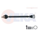 VEKA Komple Aks Sag ON Uzunluk 819mm Volkswagen Golf Vii (5g1) 1.2 TSI M-t 2012- / Volkswagen Passat (3c2) 1.6 2005-2008 / Audi A3 (8v1) 1.2 Audi TFSI M-t 2012- / Seat Leon 1.2 TSI M - Kod VW-8117 - OEM 5Q0407272C