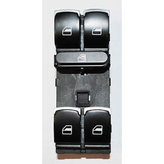 Cam Dügmesi ÖN L Krom Golf5-6 Jetta5-6 - Kod VWA231089 - OEM 3C8959857 ürün görseli