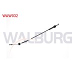 WALBURG Gaz Teli Opel Vectra A 1.6i 1.8i 1988-1995 - Kod WAW032 - OEM 847018