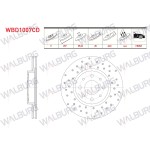 WALBURG Ön Fren Diski - Havali Kaplamali Performans Delikli 4 Bjn, 02x40, 5 Fiat Linea 1.4 2007 - OEM WBD1007CD