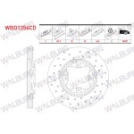 WALBURG Ön Fren Diski - Havali Kaplamali Performans Delikli 4 Bjn 281,, 04x34, 5 Honda Accord IV (CB) 2.0i 16V 1990-1993 / Honda Accord IV (CB) 2.2i 16V - OEM WBD1356CD