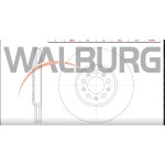 WALBURG Ön Fren Diski - Havali 5 Bjn 286,, 4 Volkswagen Golf IV (1j1) 1997-2005 / Volkswagen Polo (6R, 6C) 2009- / Audi A1 (8x1) 2010- / Audi A3 (8l1) 1996-2003 / Seat Leon (1m1) 199 - Kod WBD1479 - OEM 1J0615301C