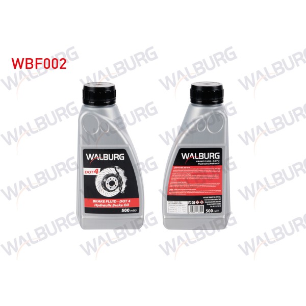 WALBURG Fren Hidrolik Yagi Dot 4 500 ML - OEM WBF002