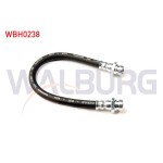 WALBURG Arka Fren Hortumu - Sol-sag 280mm Toyota Corolla (_E10_) 1992-1997 / Toyota Corolla (_E11_) 1997-2002 - Kod WBH0238 - OEM 90080-94067