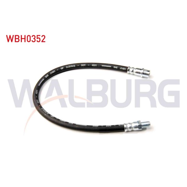 WALBURG Ön Fren Hortumu - Sol-sag 400mm Bmw 5 Serisi (E39) 1995-2003 - Kod WBH0352 - OEM 34301165249