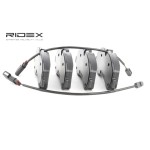 WGN Fren Balata Fişli ÖN Ford Tourneo Ford Custom (V362) 2.2 TDCI 17mm 2012 -> - Kod WBP-FD025 - OEM 1763915