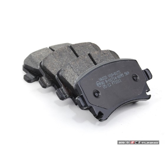 WGN Arka Fren Balatası - Volkswagen Golf 5 1.4 TSI 17.00mm 2003-2009 - Kod WBP-VW005 - OEM 1K0698451G ürün görseli