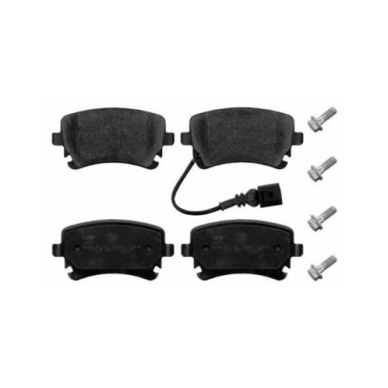 WGN Fren Balatası - Fisli Arka T5 1.9 Audi TDI 17.50mm 2003-2011 - Kod WBP-VW008 - OEM 7H0698451 ürün görseli