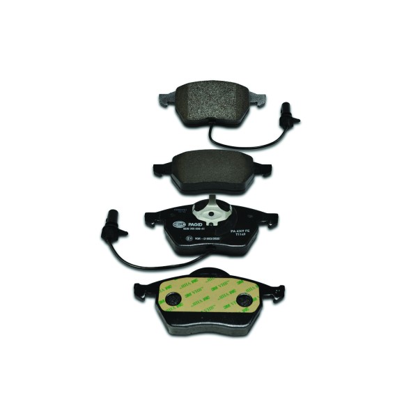 WGN Fren Balata Fisli ON Volkswagen Passat (3b2) 1.6 20.30-19.50mm 1996-2000 - Kod WBP-VW016 - OEM 4B0615116A