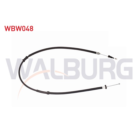 WALBURG EL Fren Teli Arka Sol Diskli Fiat 500 C 0.9 1.4 2009 - Kod WBW048 - OEM 51753526 ürün görseli
