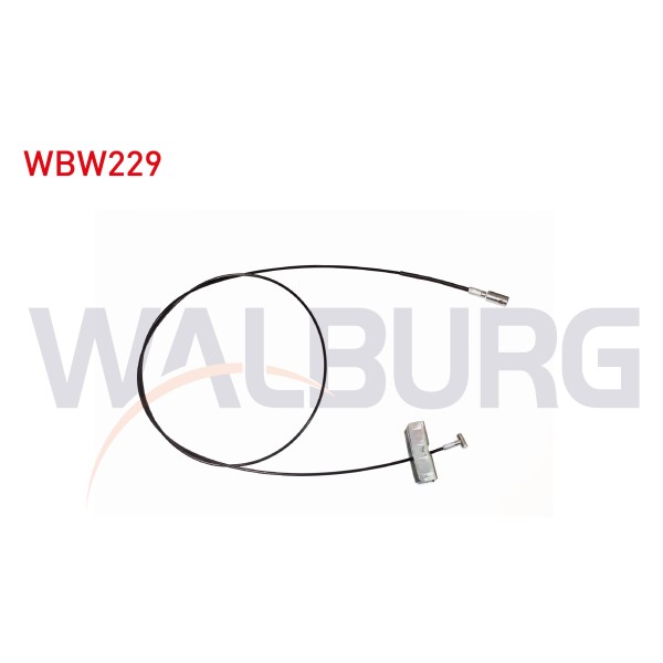 WALBURG EL Fren Teli Orta Sol-sag Diskli Renault Trafic II (FL) / Opel Vivaro (J7) 1.9 CDI 2.0 DCI Uzun Sase 2002-2014 - Kod WBW229 - OEM 36518-00Q0B