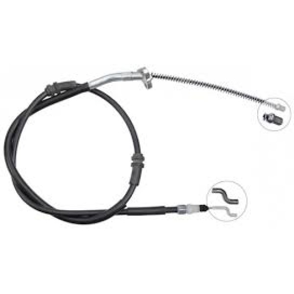 WALBURG EL Fren Teli Arka Sol-sag Kampanali Volkswagen Amarok 2.0bitdi 2.0TDI 3.0TDI 2010 - Kod WBW295 - OEM 2H0609721B