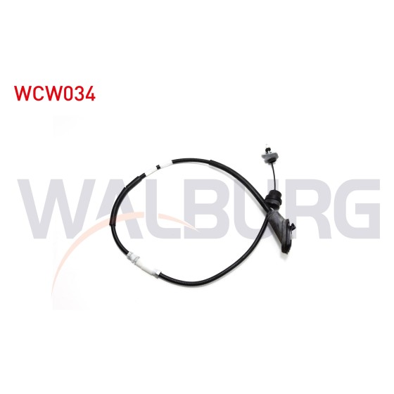 WALBURG Debriyaj Teli Peugeot 106 II 1.0i 1.4i 1.6i M-t Manuel Direksiyon 1996-2002 - Kod WCW034 - OEM 2150.Q5 ürün görseli