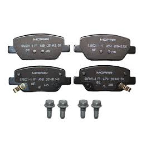 WALBURG Fren Balata Ikazli Arka Fiat Egea 1.6 Mjt 17.20mm 2015 - Kod WDB683 - OEM 77367717 ürün görseli