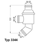 WAHLER Termostat - M10 - Kod WHL3344.80 - OEM 11531253249