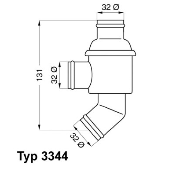 WAHLER Termostat - M10 - Kod WHL3344.80 - OEM 11531253249