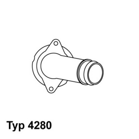 WAHLER Termostat - Mercedes-benz Sprinter Komple 602la - Kod WHL4280.85D - OEM A6042030075 ürün görseli