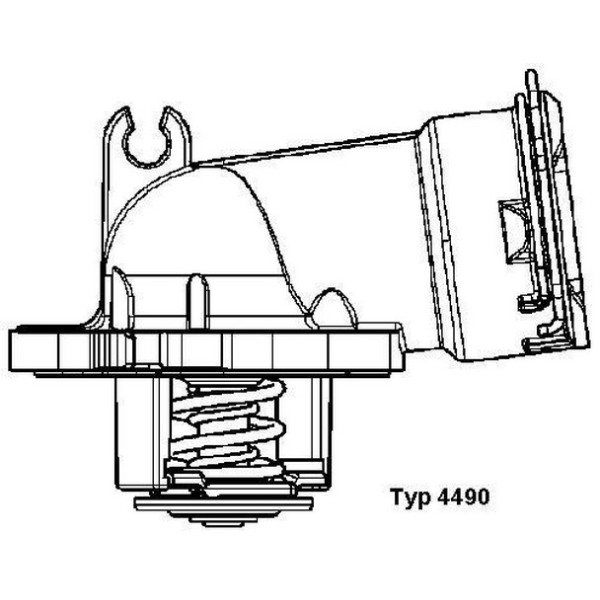 WAHLER Termostat - 642 - Kod WHL4490.87D - OEM A6422002015