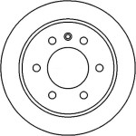Fren Diski - Aynasi Arka Normal Teker Mercedes-benz Sprinter-crafter 2007 - Kod WOD 24305 - OEM A9064230012