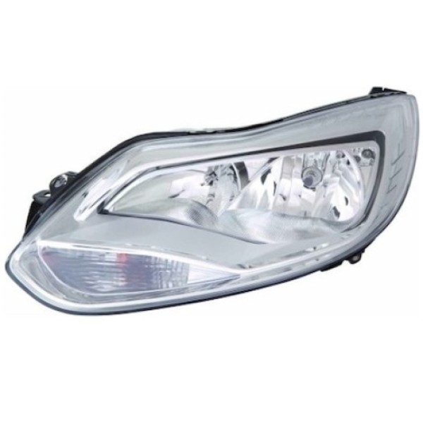 İthal Far - Lamba Ford Focus 12-14 Motorlu Beyaz Sol - Kod XY-FCS5-001-L