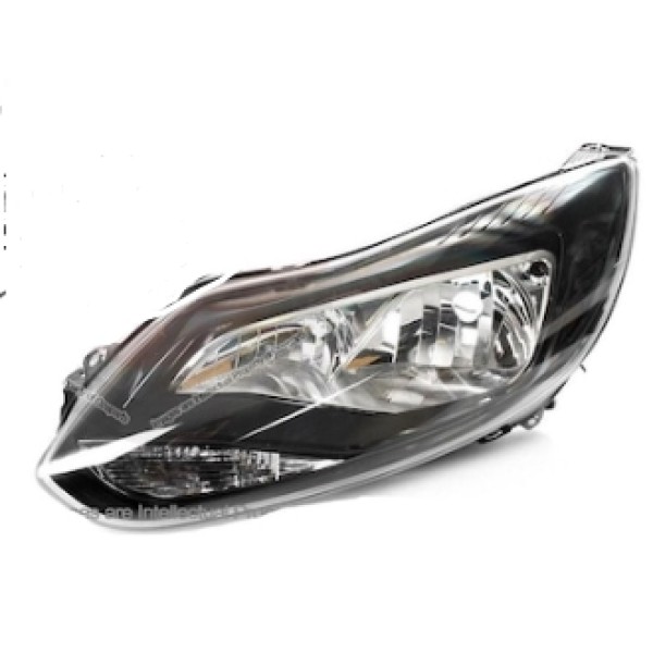 İthal Far - Lamba Ford Focus 12-14 Motorlu Siyah Sol - Kod XY-FCS6-001-L