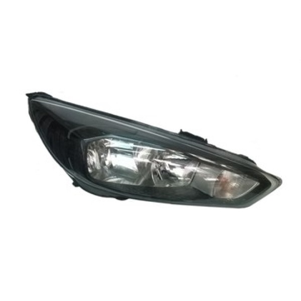 İthal Far - Lamba Ford Focus 15-18 Siyah Sağ - Kod XY-FCS8-001A-R - OEM F1EB-13W029-PD