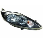 İthal Far - Lamba Ford Fiesta 09-12 Motorlu Siyah Sağ - Kod XY-FST2-001A-R