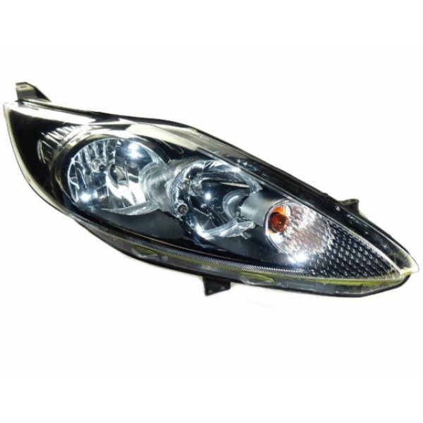 İthal Far - Lamba Ford Fiesta 09-12 Motorlu Siyah Sağ - Kod XY-FST2-001A-R