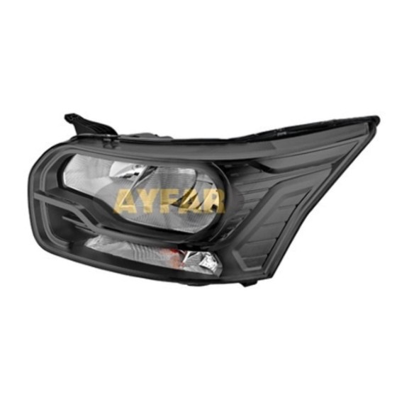 İthal Far - Lamba Ford Transit 14-19 Siyah Sol - Kod XY-TS14-001A-L ürün görseli