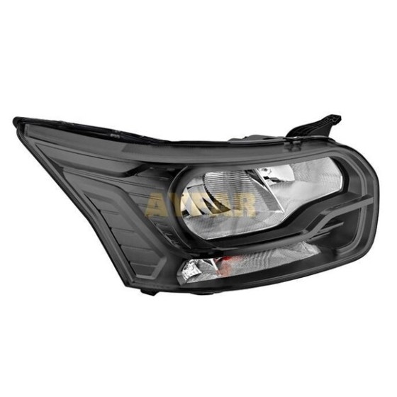 İthal Far - Lamba Ford Transit 14-19 Siyah Sağ - Kod XY-TS14-001A-R ürün görseli