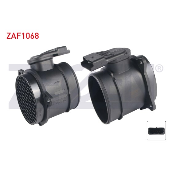 ZEGEN Hava Akis Metre (Debimetre) Ford Fiesta V 1.6 TDCI 01-08 / Ford Focus II 04-11 / Citroen 1.6 HDI Berlingo 08- / Citroen C4 04-09 / Peugeot 1.6 HDI 307 00-07 / 5008 - Kod ZAF1068 - OEM 1255117 ürün görseli