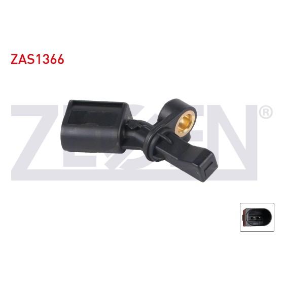 ZEGEN Arka Sağ ABS Sensörü - Volkswagen Polo 2001-2012 / Audi A1 2010-2018 / Seat Cordoba 2002-2009 / Seat Ibiza 2002-2017 / Seat Toledo 2012-2019 / Skoda Fabia - Kod ZAS1366 - OEM 6Q0927808B ürün görseli