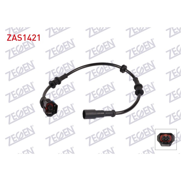 ZEGEN ABS Sensörü - Sol-sag ON Opel Vectra C 2002-2004 - Kod ZAS1421 - OEM 1291744