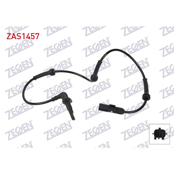 ZEGEN ABS Sensörü - Bmw ABS Sensoru ON Sol-sag 5 Serisi (G30, G31, F90) 2017- / 7 Serisi (G11, G12) 2015 - Kod ZAS1457 - OEM 34526859602