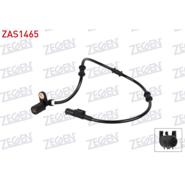 ZEGEN Arka Sağ ABS Sensörü - Mercedes-benz M Serisi (W163) ML320 1998-2003 / ML430 1998-2001 / ML500 2001-2005 - Kod ZAS1465 - OEM A1635401117